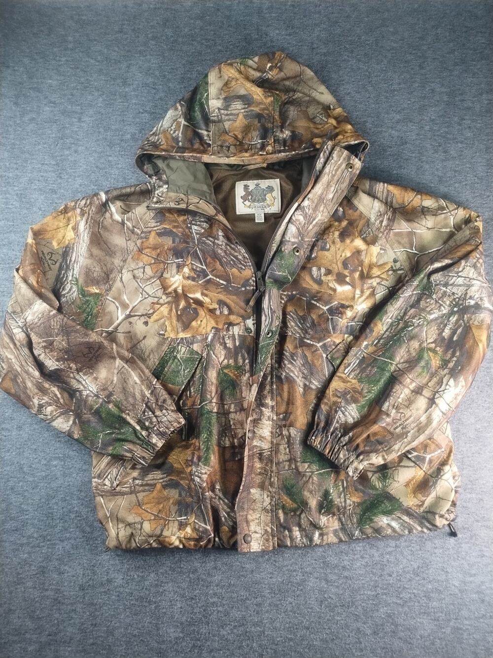 Herters Realtree Mens Medium Camouflage Hooded Jacket